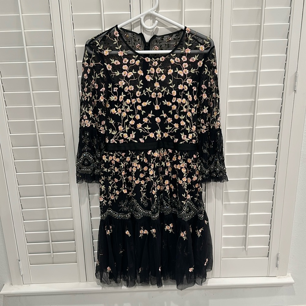 Needle and thread size 8 beaded dress